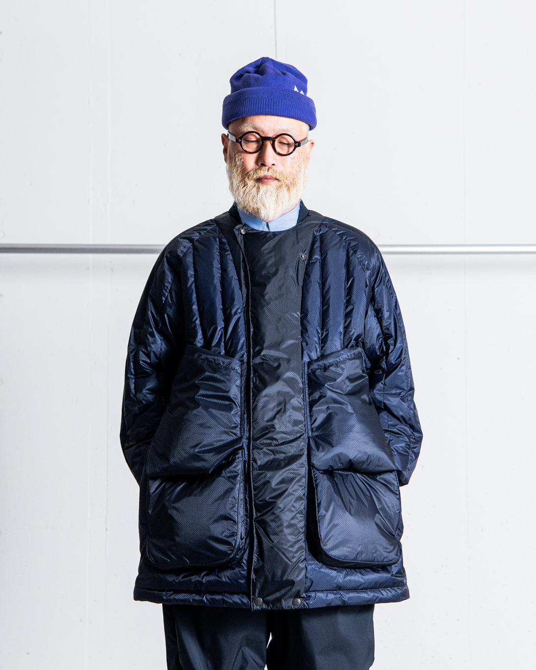 【1.31 sat 22:00 release】norbit × Café Mountain 2-in-1 Down Layered Jacket