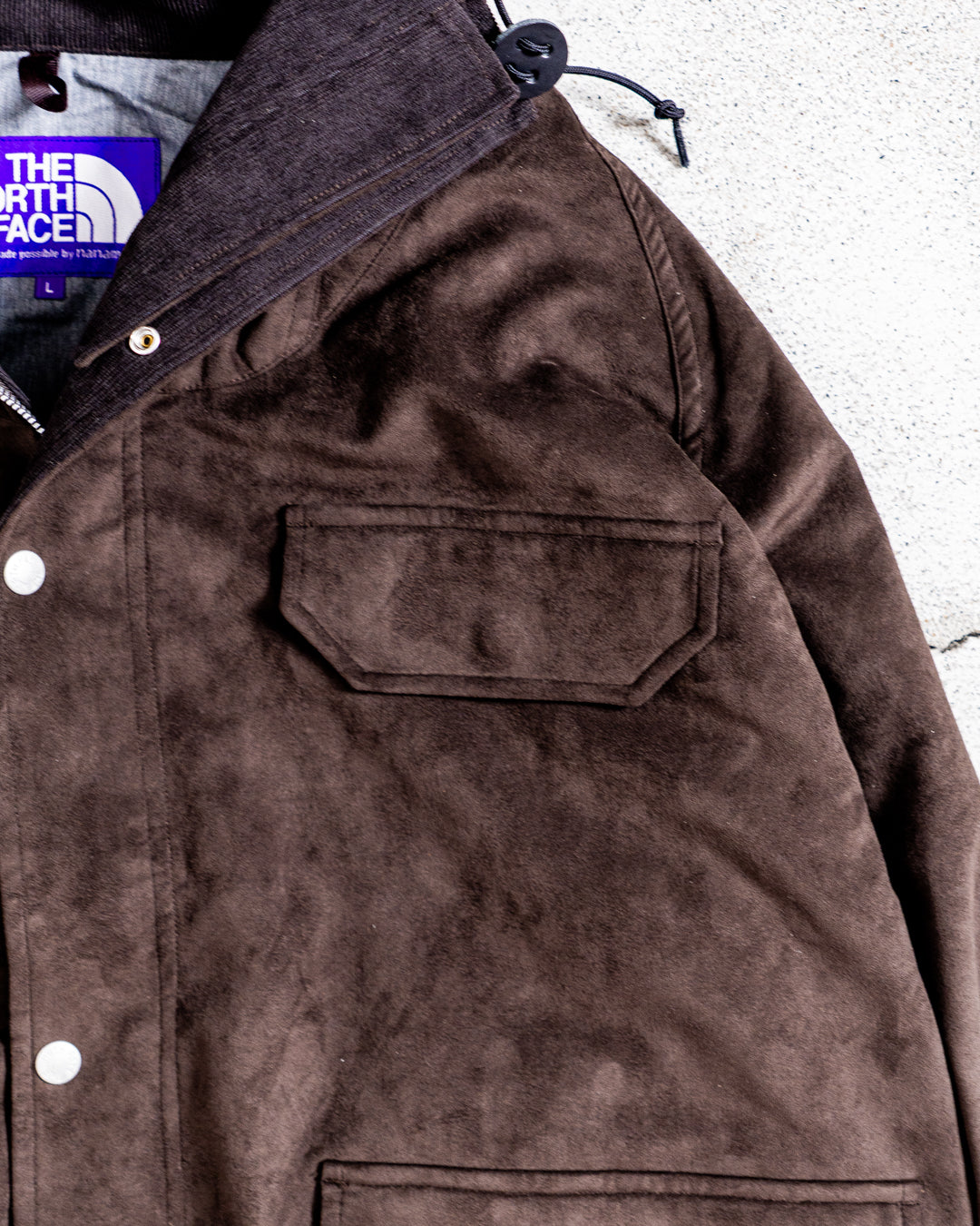 THE NORTH FACE Purple Label Synthetic Leather Mountain Parka