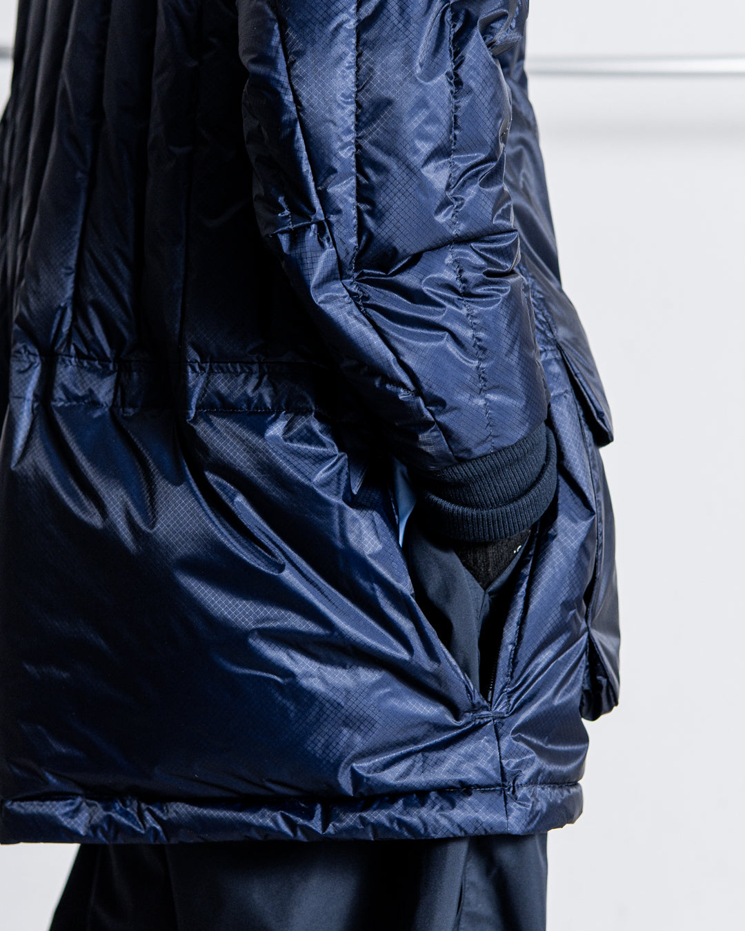 【1.31 sat 22:00 release】norbit × Café Mountain 2-in-1 Down Layered Jacket