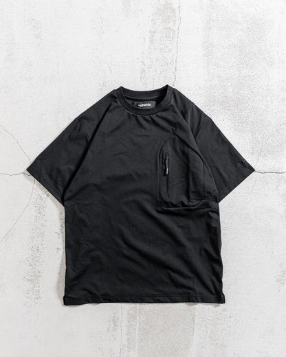 +phenix HIDDEN ZIP POCKET SHORT SLEEVE TEE