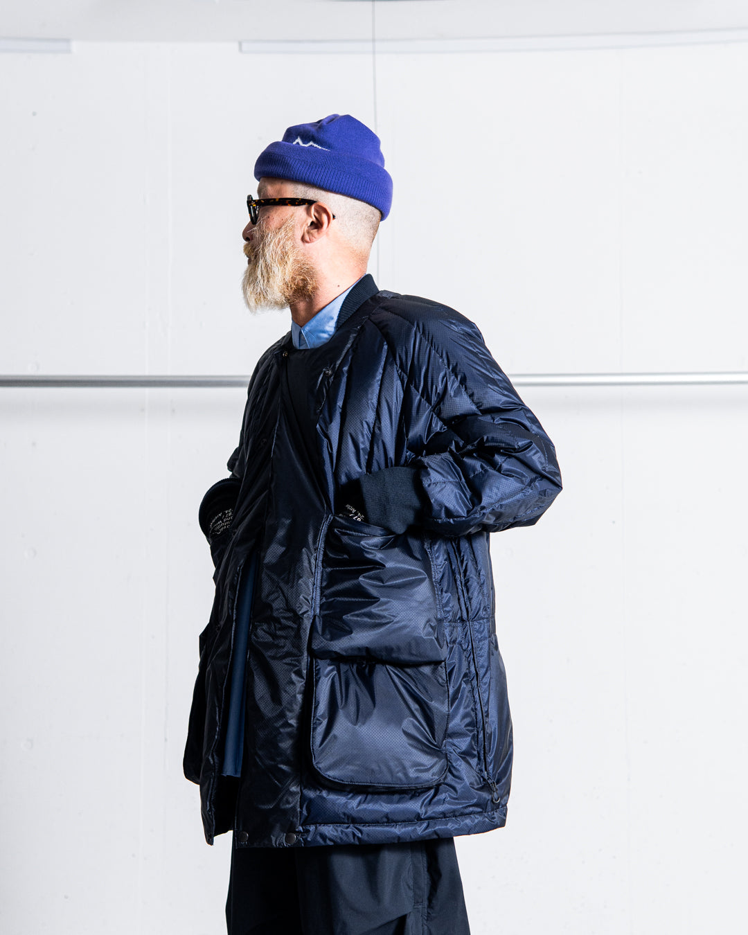 【1.31 sat 22:00 release】norbit × Café Mountain 2-in-1 Down Layered Jacket
