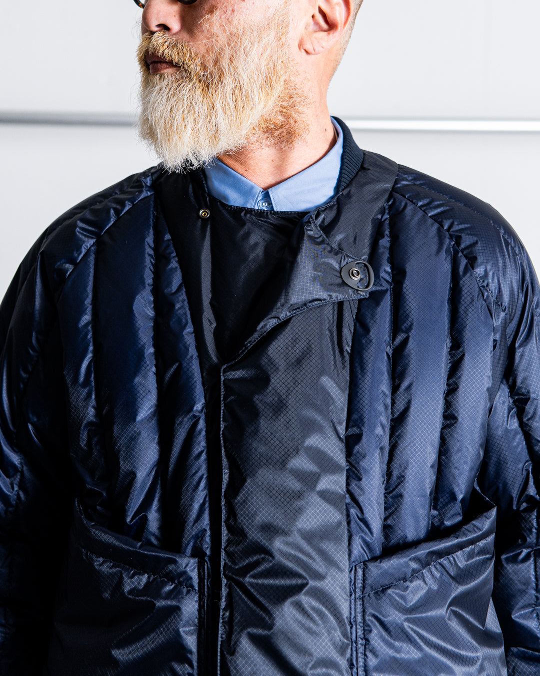 【1.31 sat 22:00 release】norbit × Café Mountain 2-in-1 Down Layered Jacket