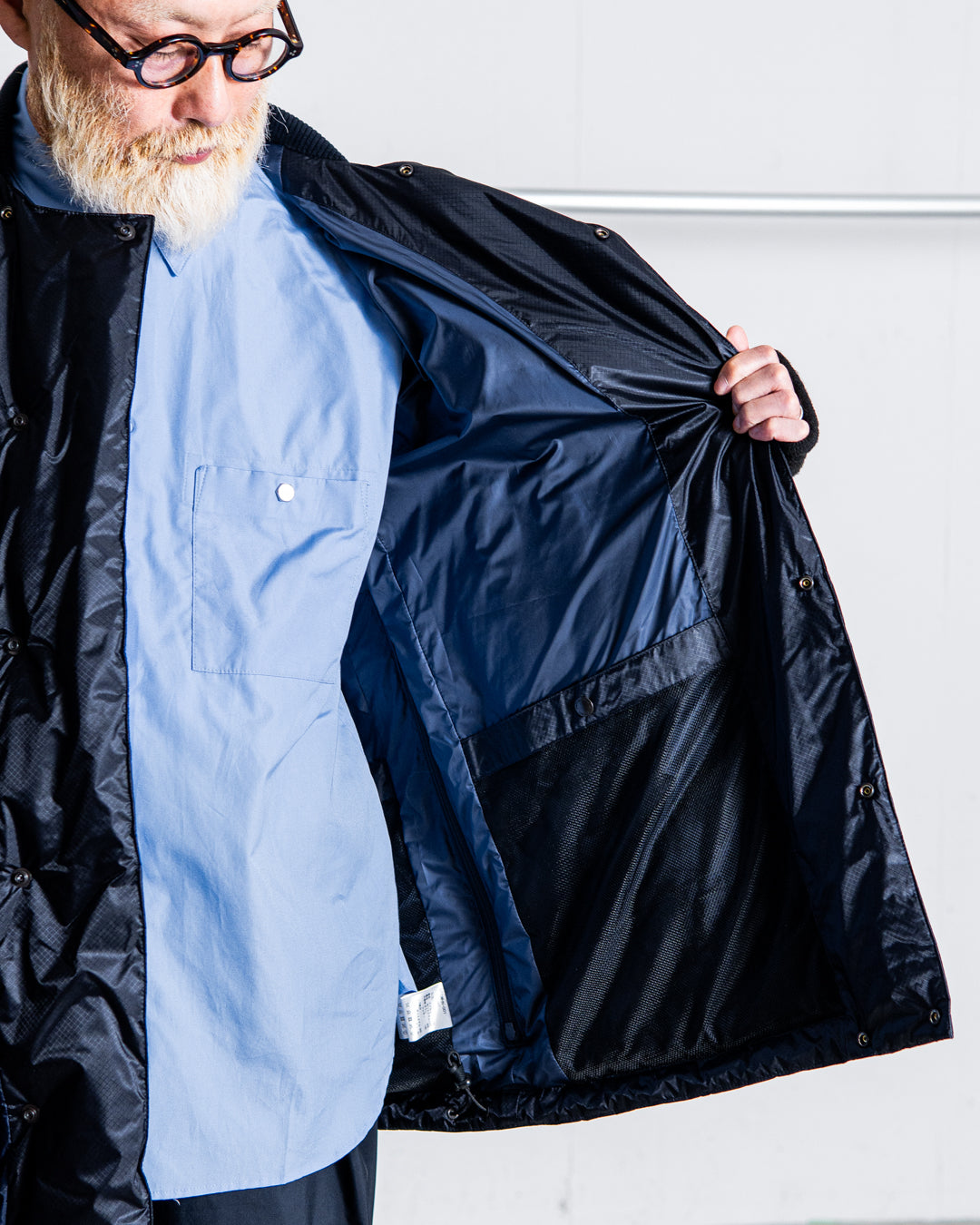 【1.31 sat 22:00 release】norbit × Café Mountain 2-in-1 Down Layered Jacket