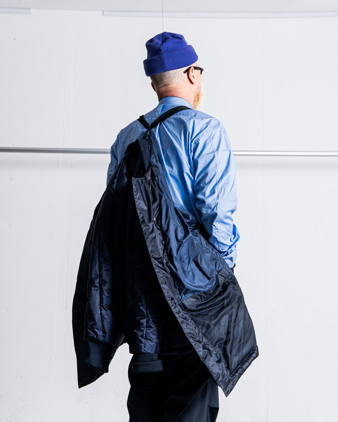 【1.31 sat 22:00 release】norbit × Café Mountain 2-in-1 Down Layered Jacket