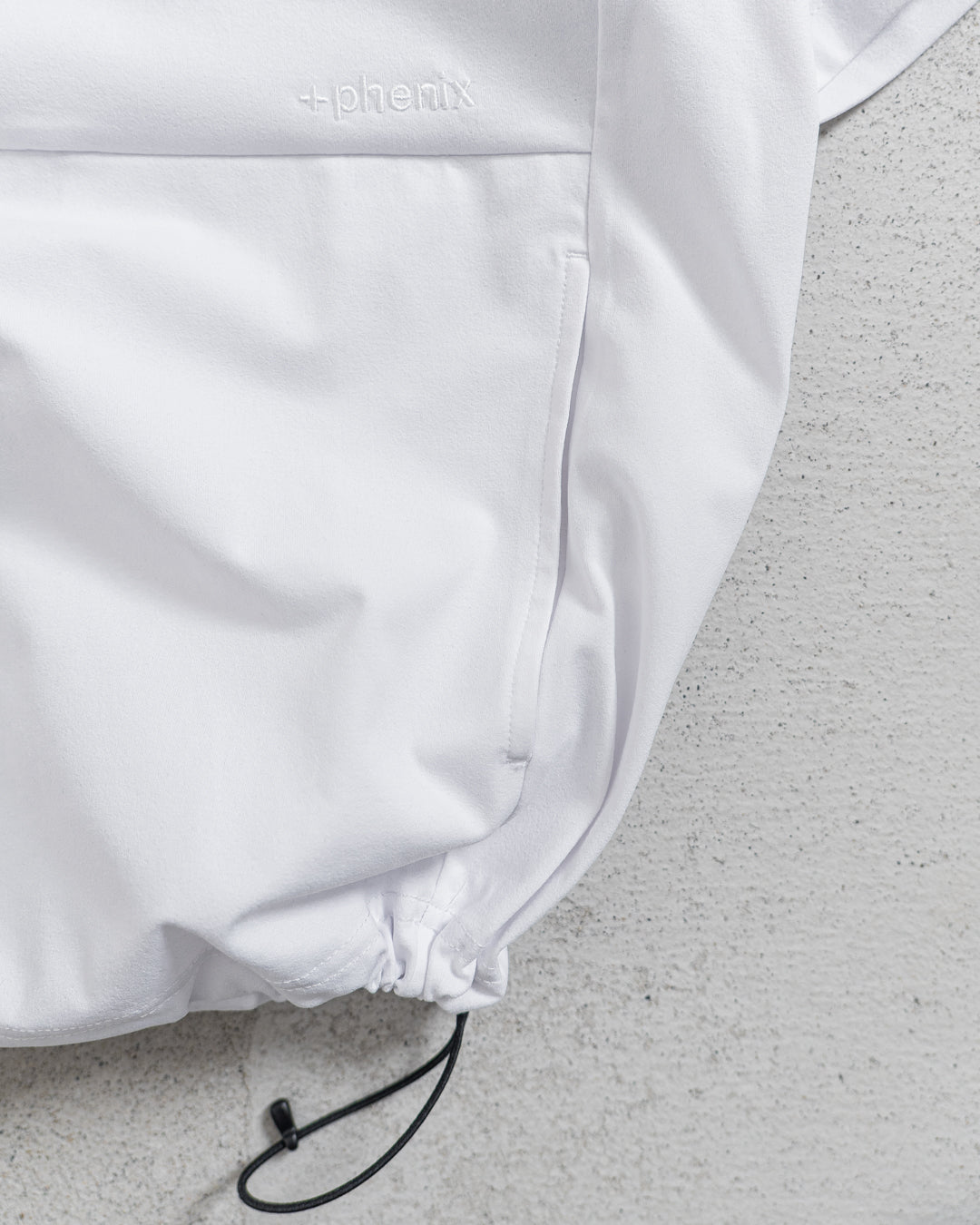 通販] +phenix (プラスフェニックス) DRAWSTRING SHORT SLEEVE TEE