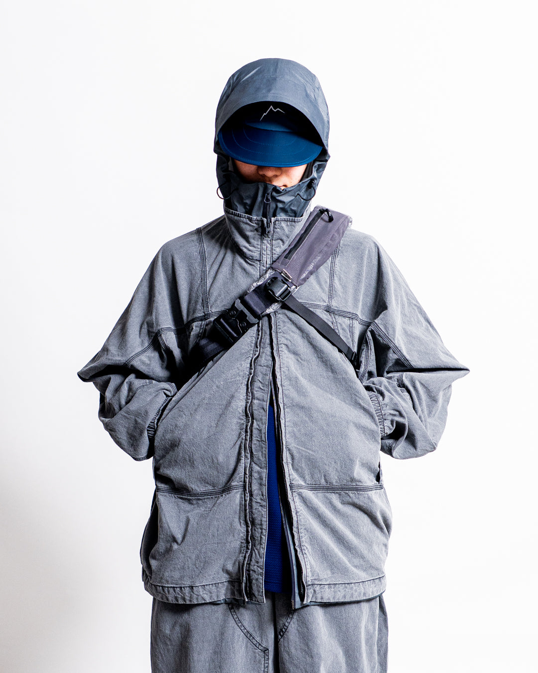 THE NORTH FACE Purple Label Cotton Nylon Weather Mountain Wind Jacket