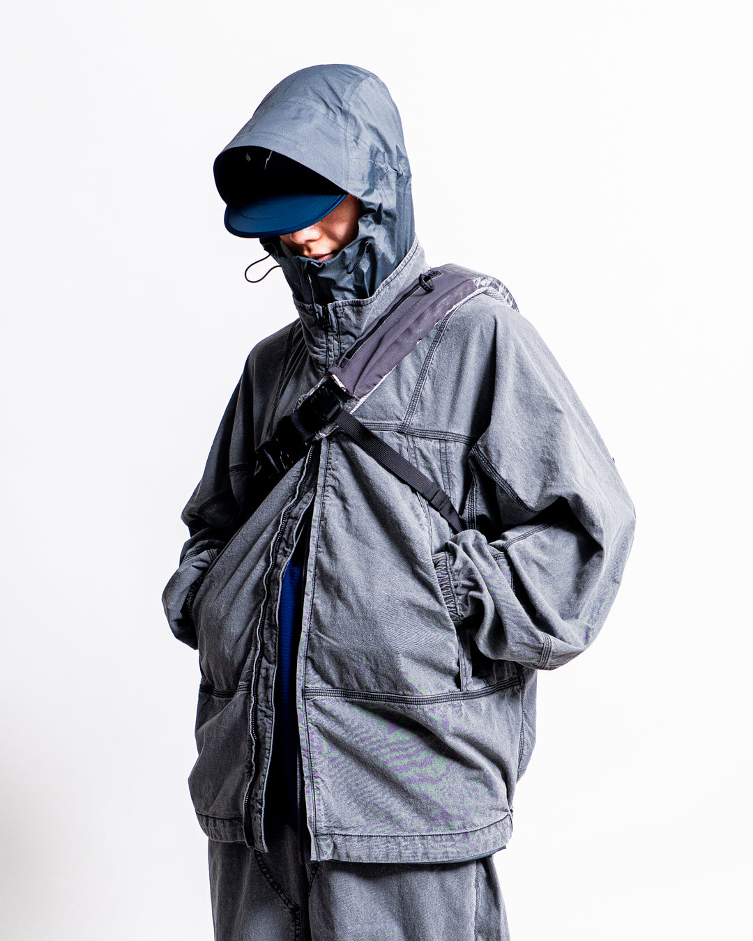 THE NORTH FACE Purple Label Cotton Nylon Weather Mountain Wind Jacket