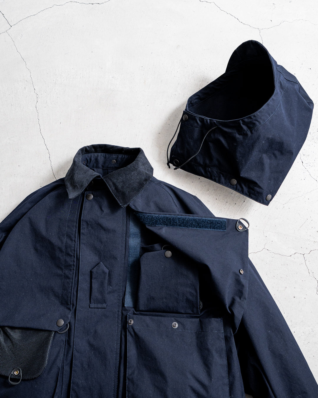 【1.31 sat 22:00 release】norbit × Café Mountain 2-in-1 Down Layered Jacket