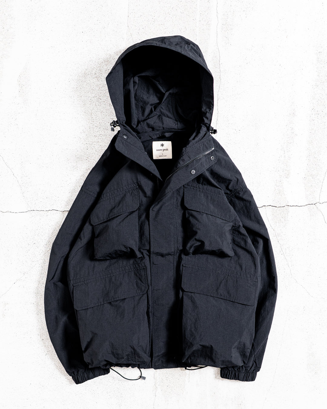 snow peak Nylon Double Rip Jacket