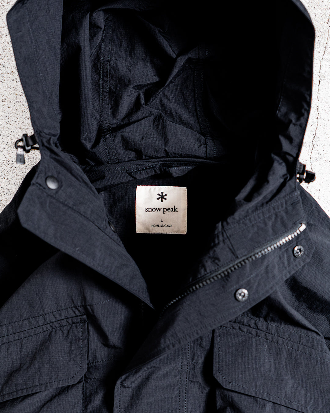 snow peak Nylon Double Rip Jacket