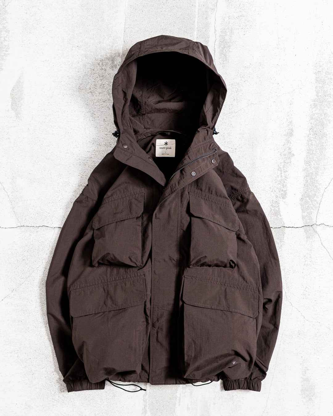 snow peak Nylon Double Rip Jacket