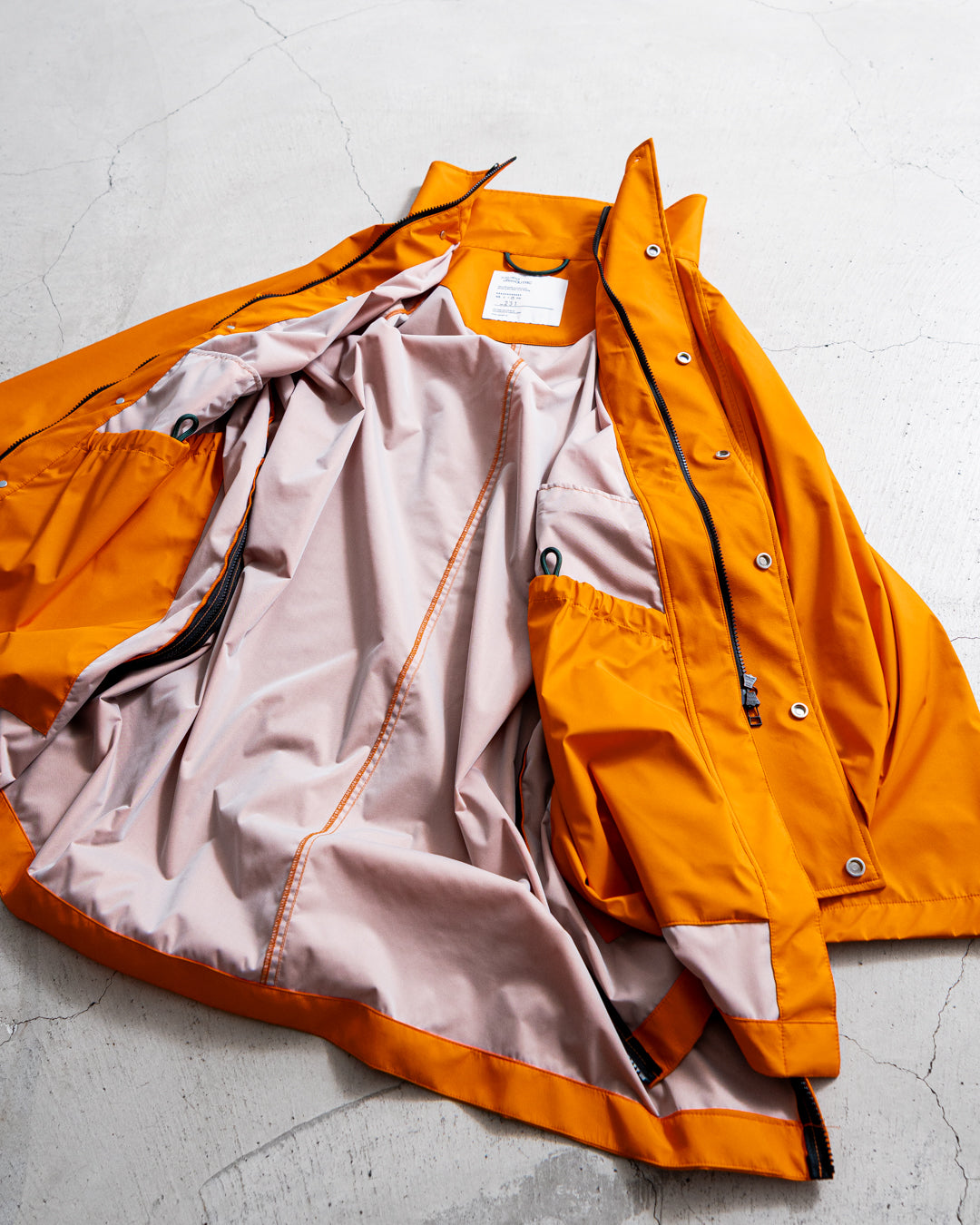 UNTRACE 3L STAND COLLAR COAT_231