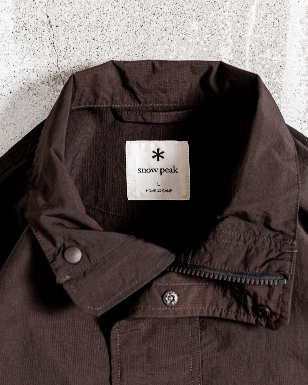 snow peak Nylon Double Rip Anorak