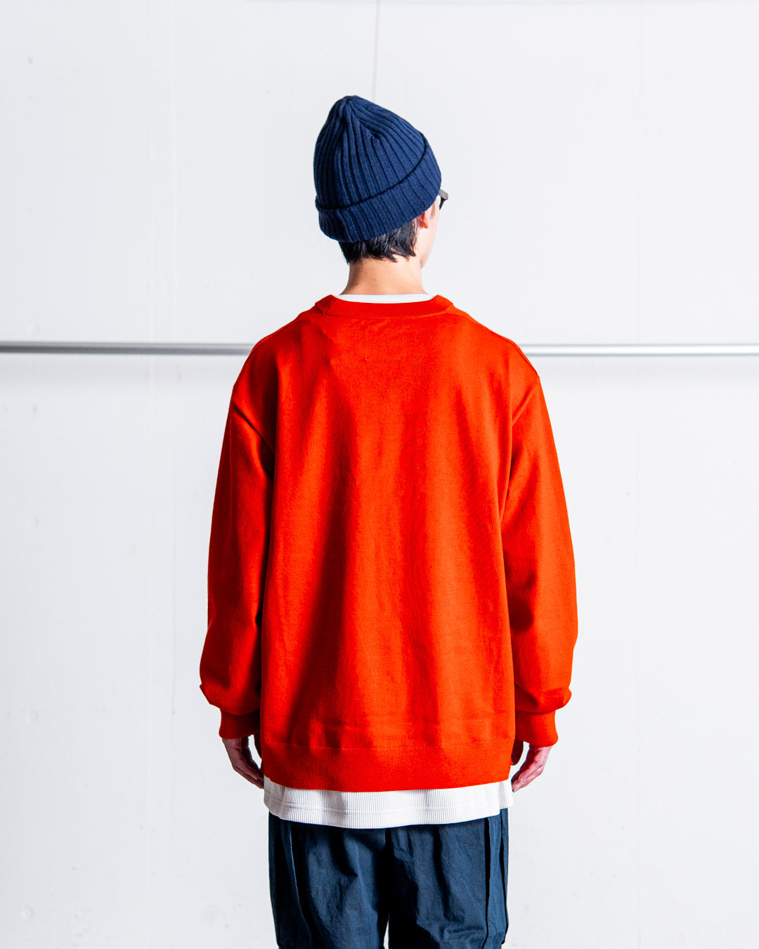 snow peak Washable Wool Crewneck Knit