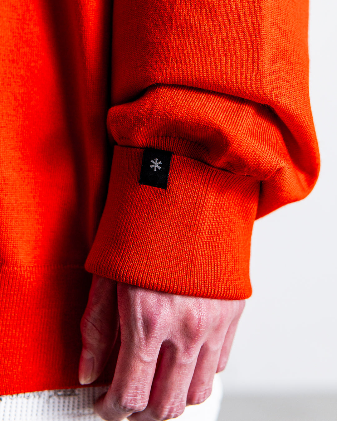 snow peak Washable Wool Crewneck Knit