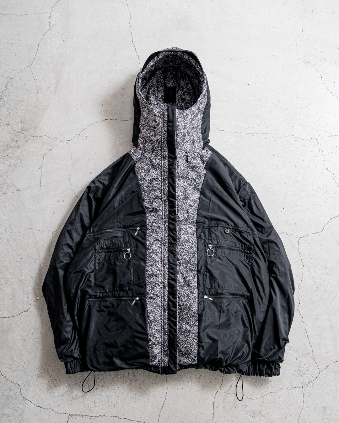 【REVERSIBLE】PHENIX by TKMT JACKET, TYPE P-010 / QUILTED TECH MOUNTAIN PARKA