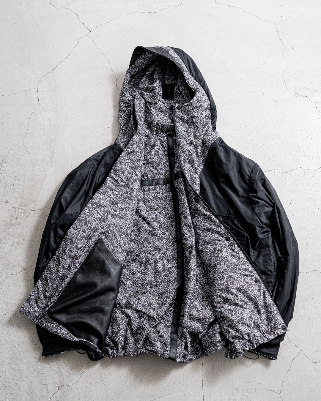 【REVERSIBLE】PHENIX by TKMT JACKET, TYPE P-010 / QUILTED TECH MOUNTAIN PARKA