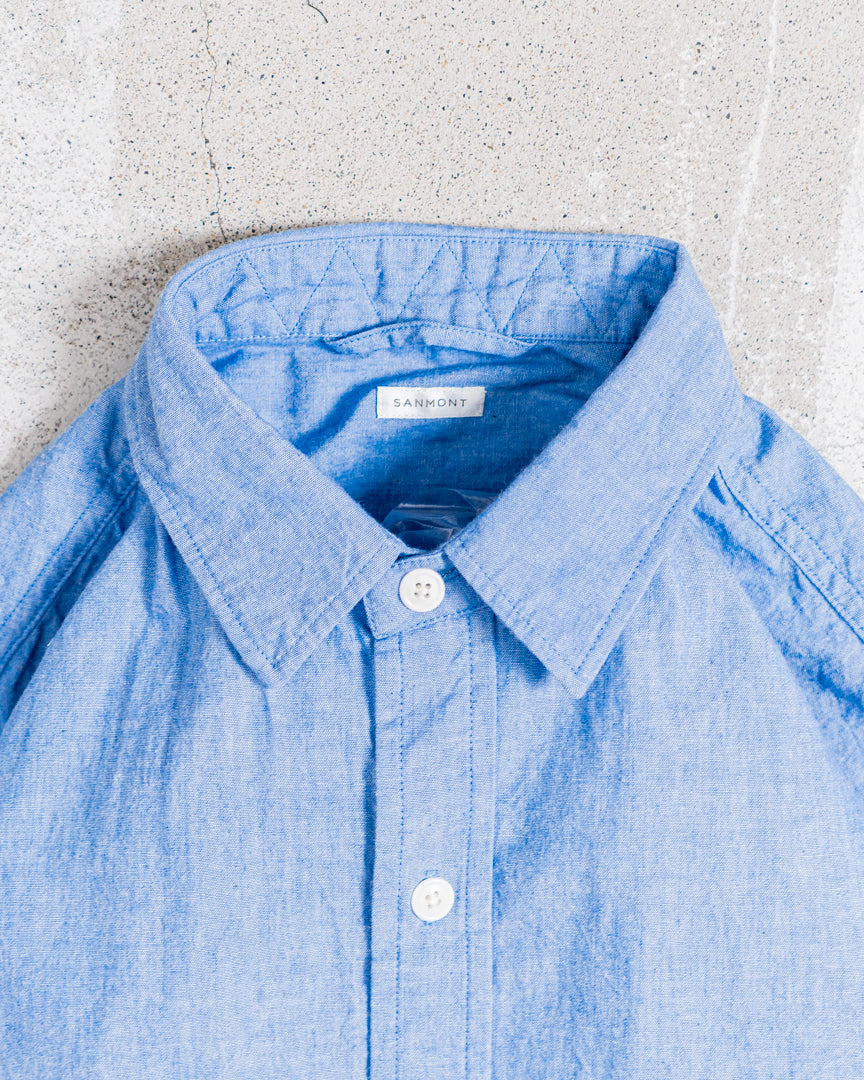 SANMONT Cotton Chambray Work Shirt
