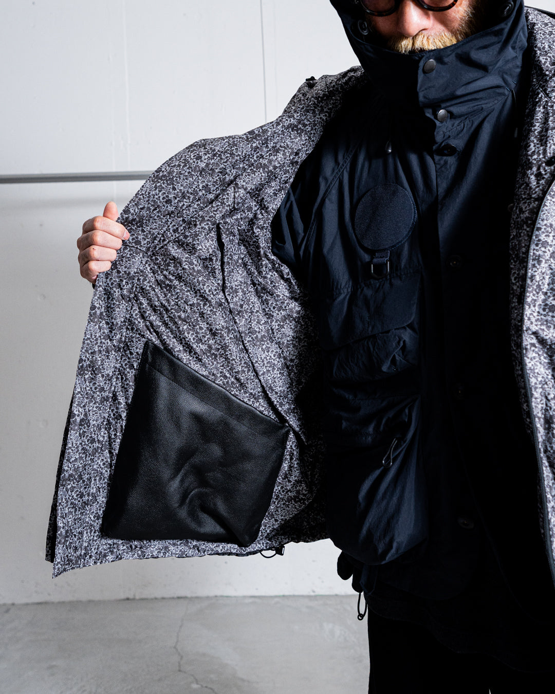 【REVERSIBLE】PHENIX by TKMT JACKET, TYPE P-010 / QUILTED TECH MOUNTAIN PARKA