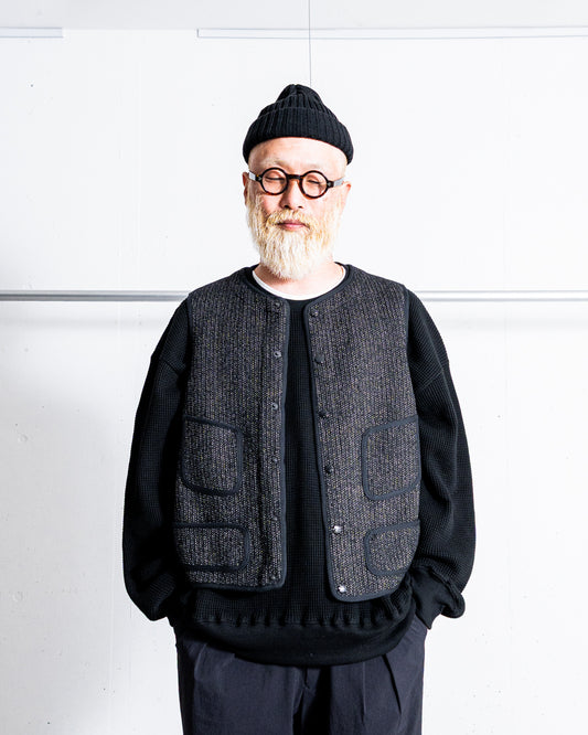 BROWN’S BEACH JACKET 524-LOW NECK VEST