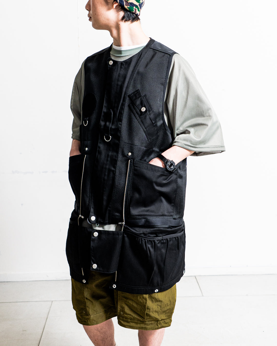 【collabolation】Dickies × wfeld G.W.C MESH WORK VEST
