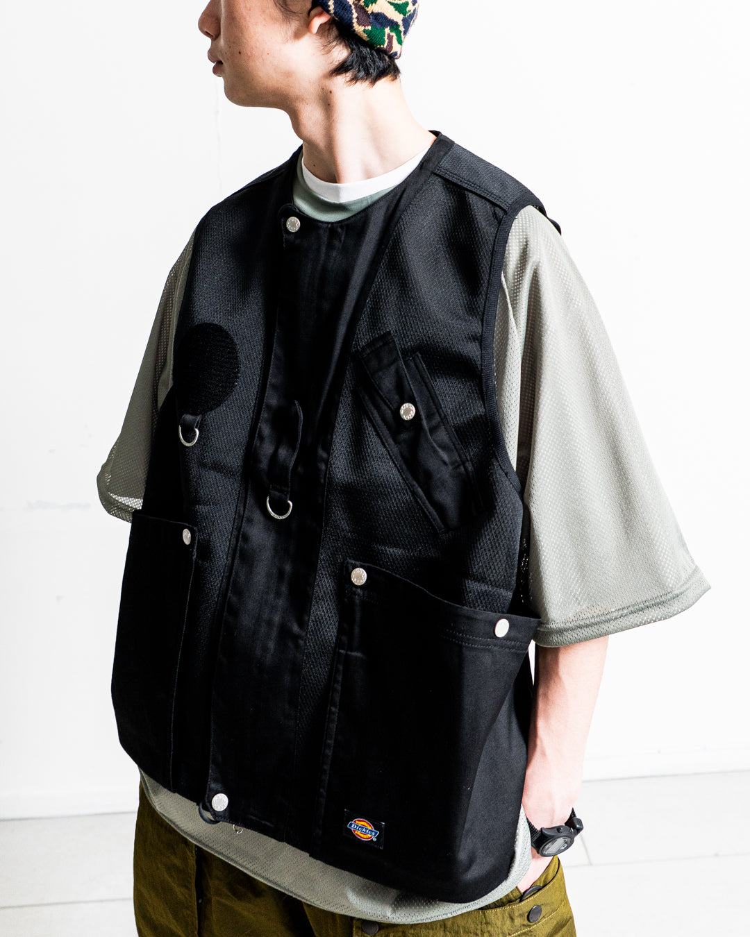 【collabolation】Dickies × wfeld G.W.C MESH WORK VEST
