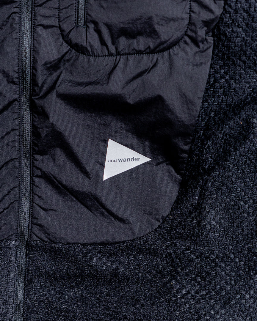 and wander Air Fleece Full Zip Hoodie