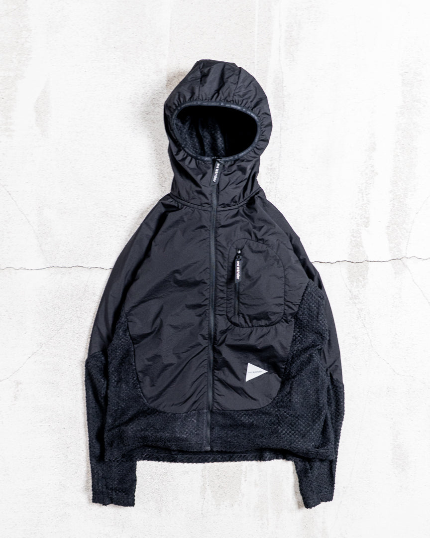 and wander Air Fleece Full Zip Hoodie