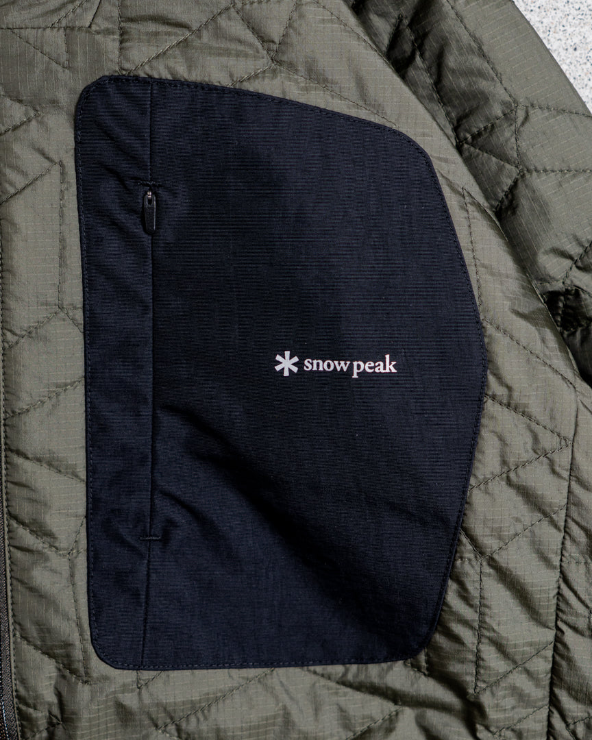 snow peak Fly Fishing Apparel Quilted Insulation Jacket