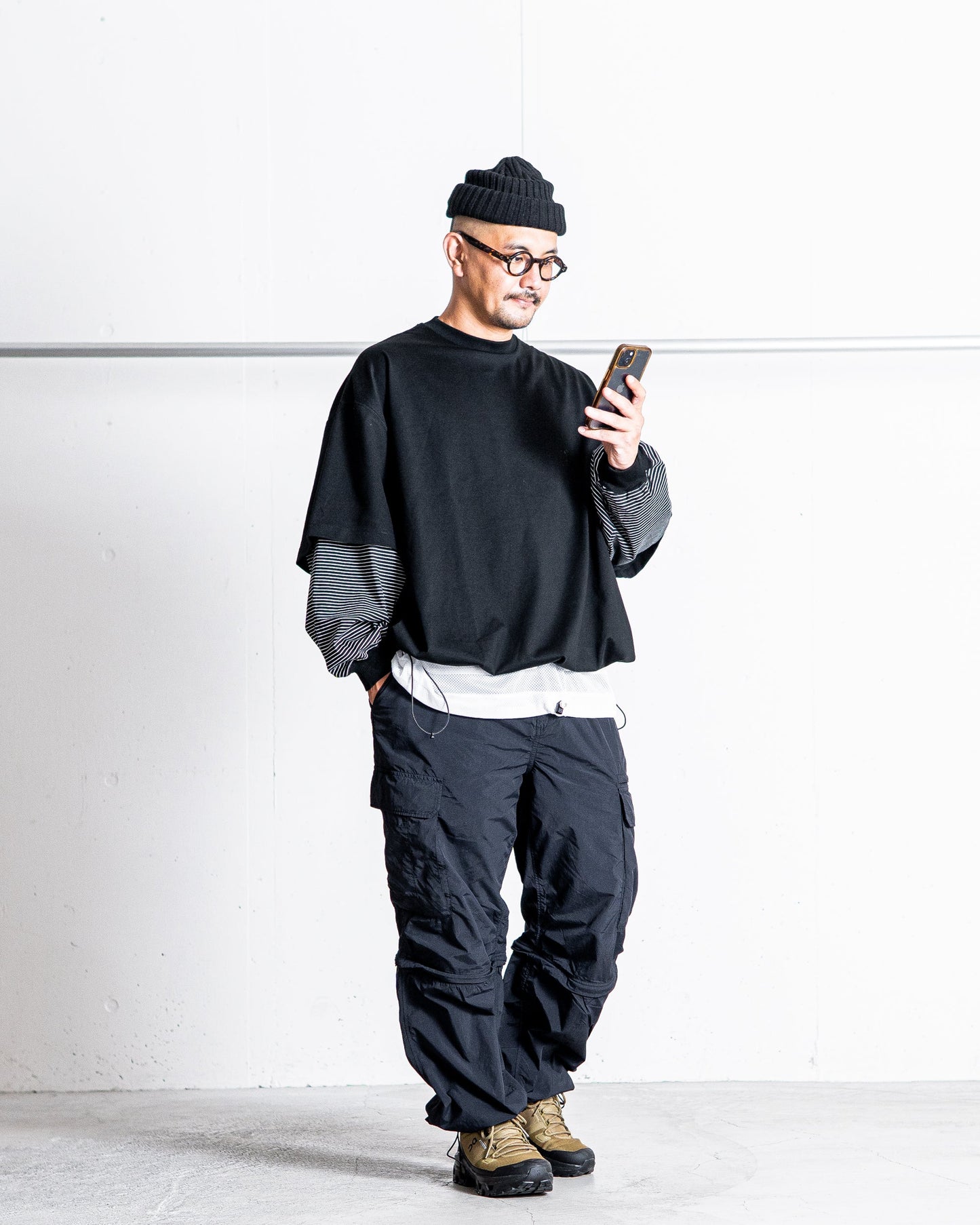 【2WAY ITEM】snow peak Garment Dyed Convertible Pants