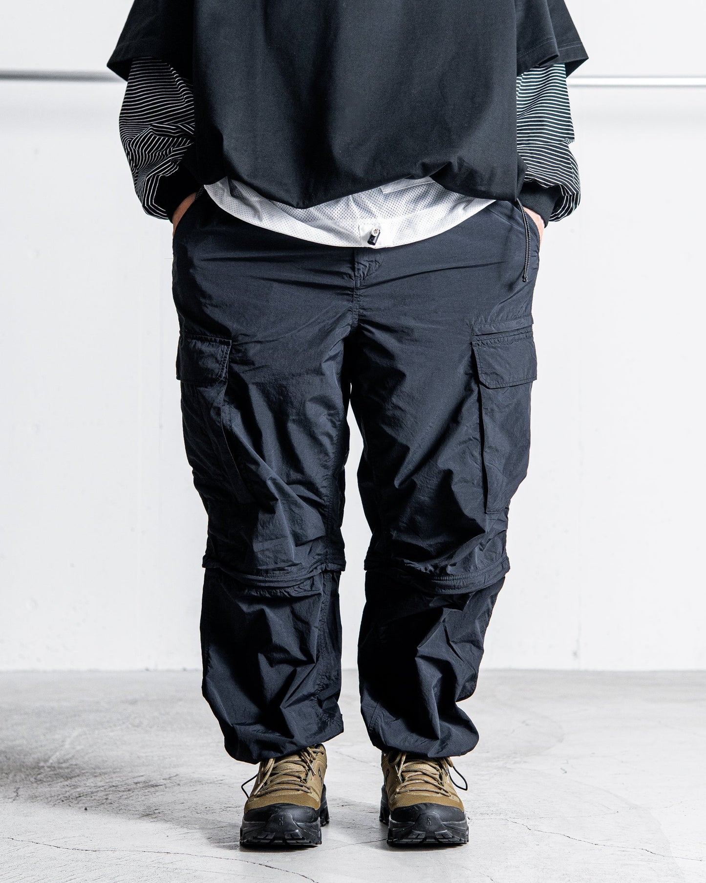 【2WAY ITEM】snow peak Garment Dyed Convertible Pants