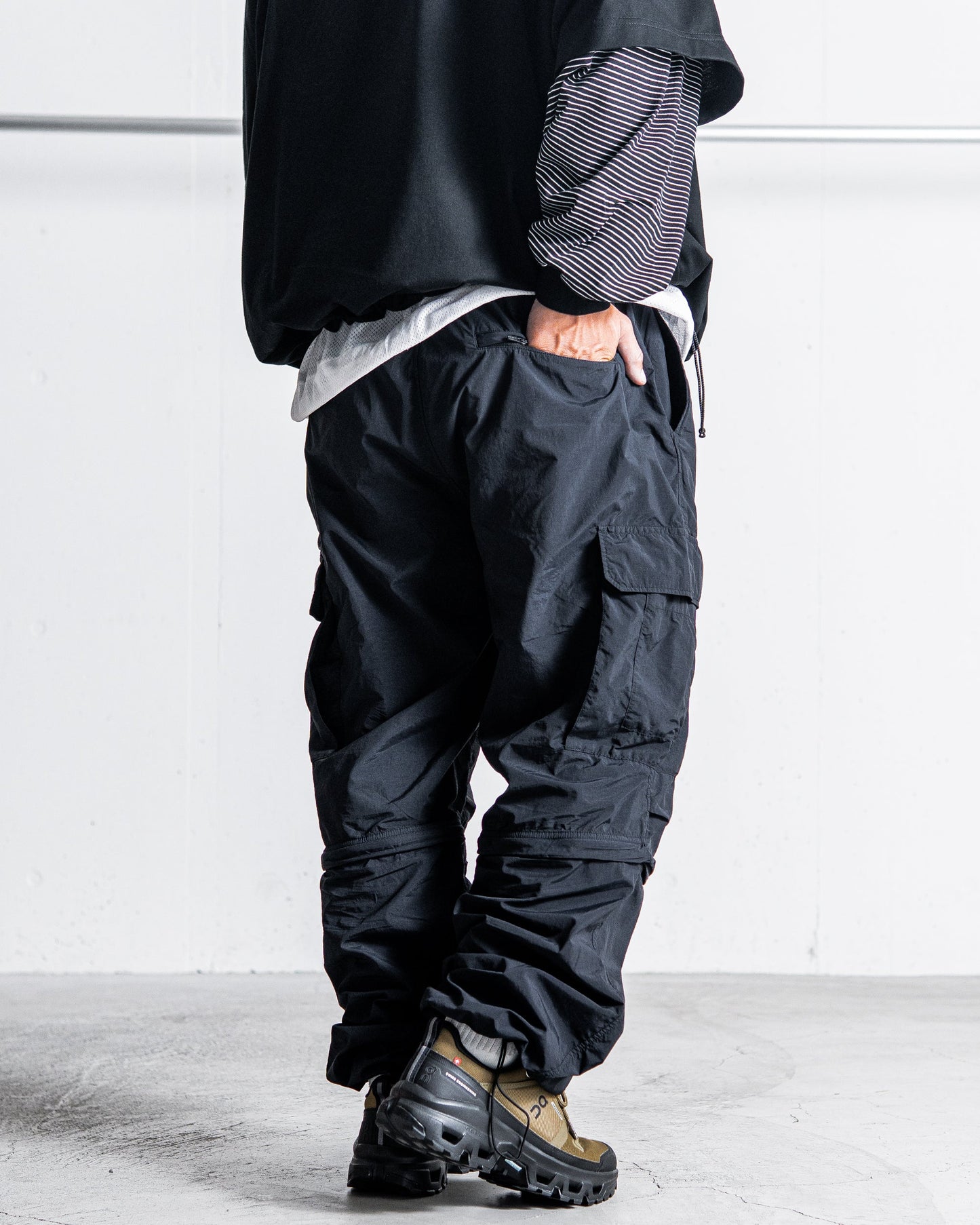 【2WAY ITEM】snow peak Garment Dyed Convertible Pants