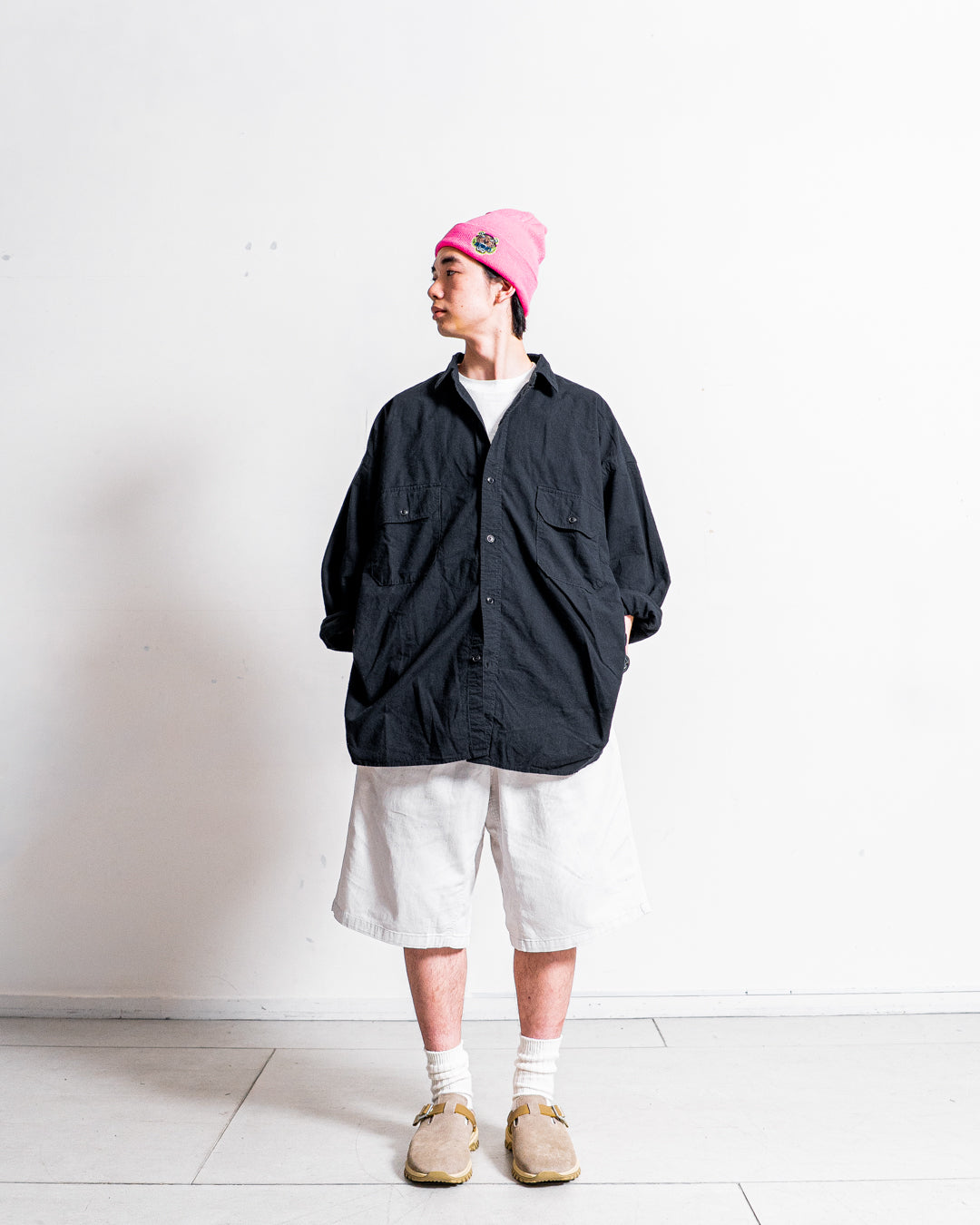 SANMONT Cotton Silk Work Shirt