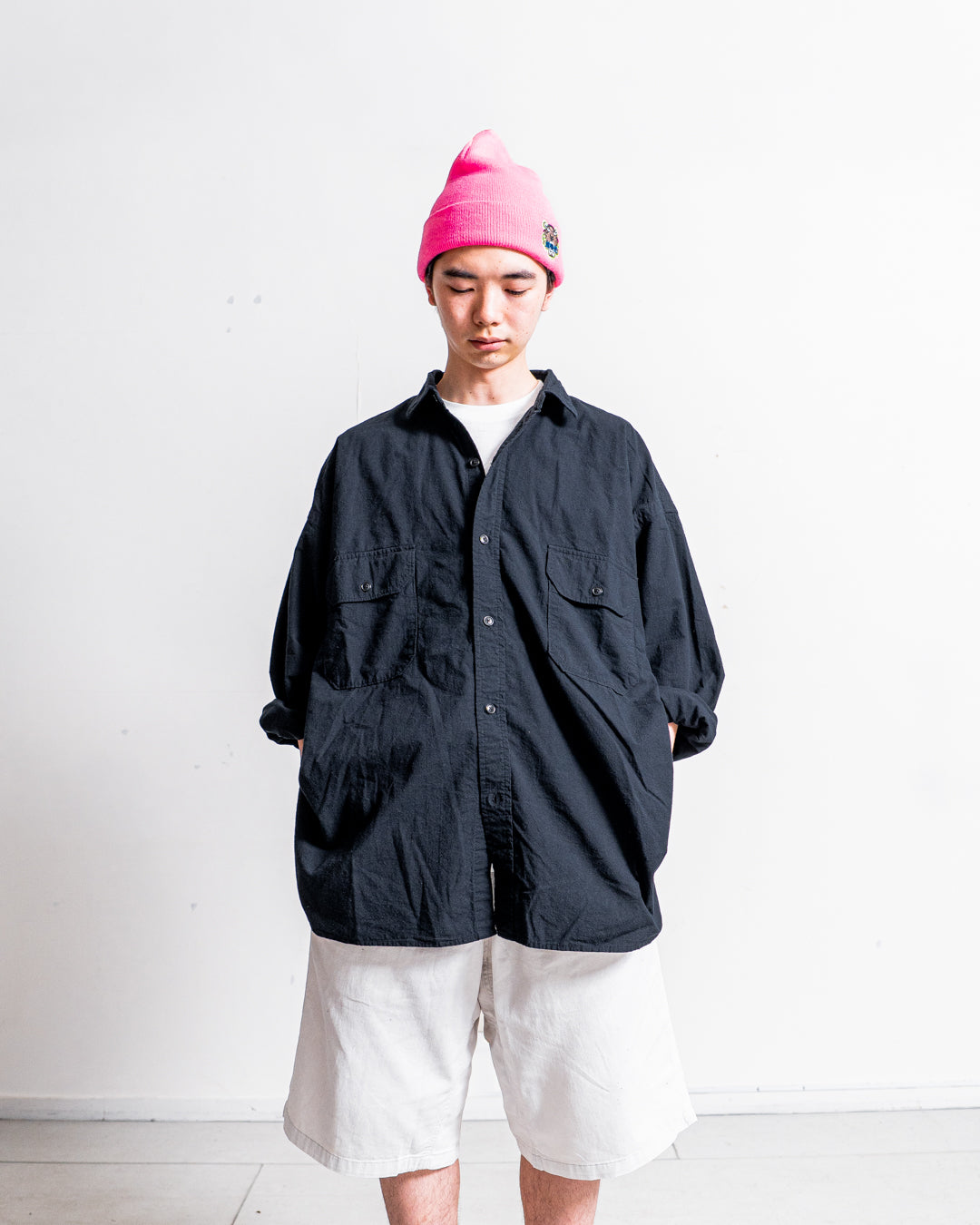 SANMONT Cotton Silk Work Shirt