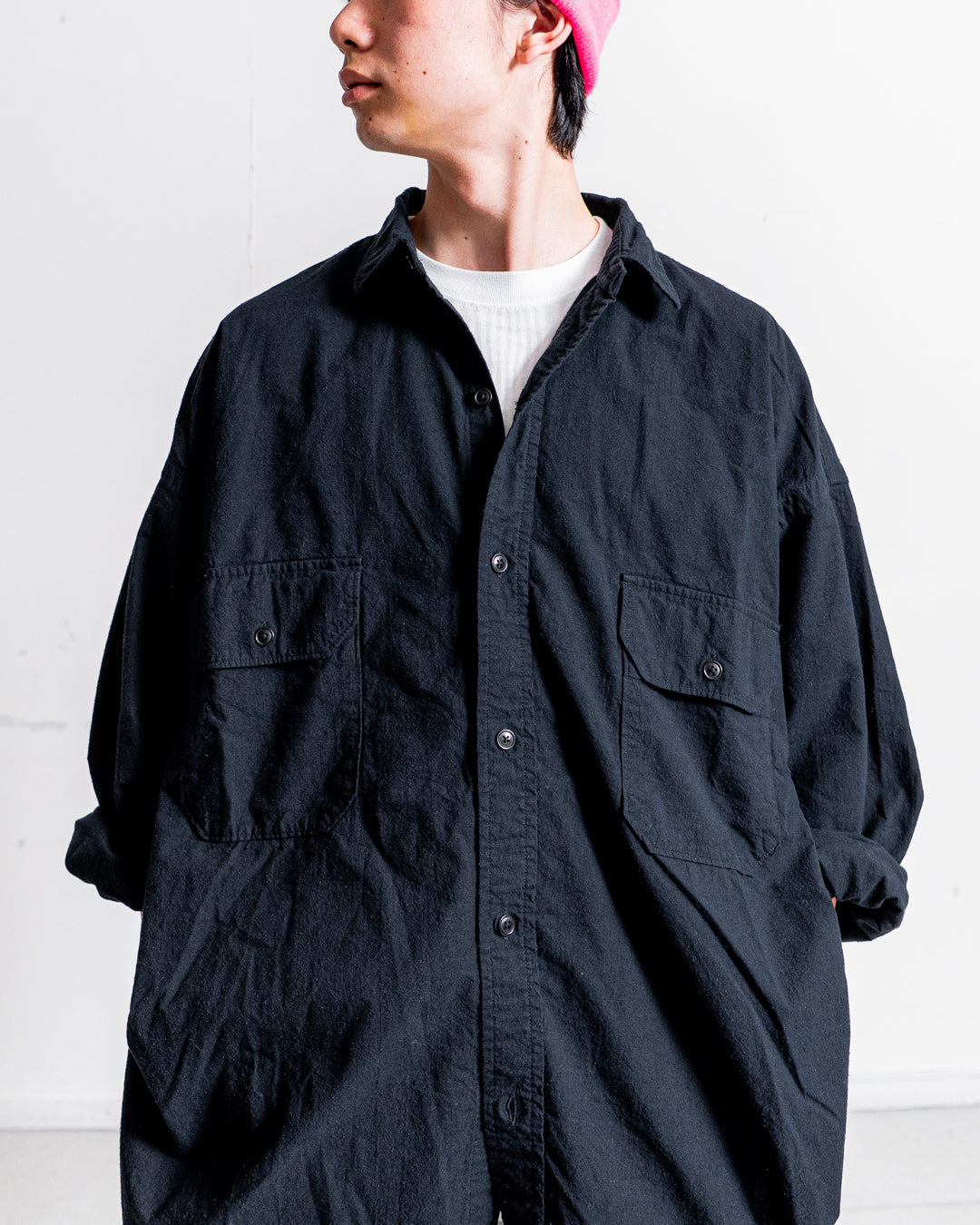 SANMONT Cotton Silk Work Shirt