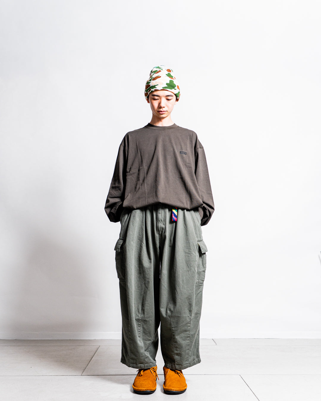 【9.5 sat 0:00 release】is-ness Herring 6-Pocket pants
