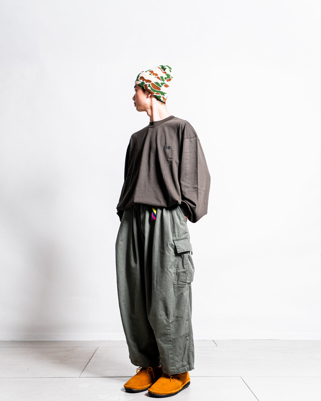 【9.5 sat 0:00 release】is-ness Herring 6-Pocket pants