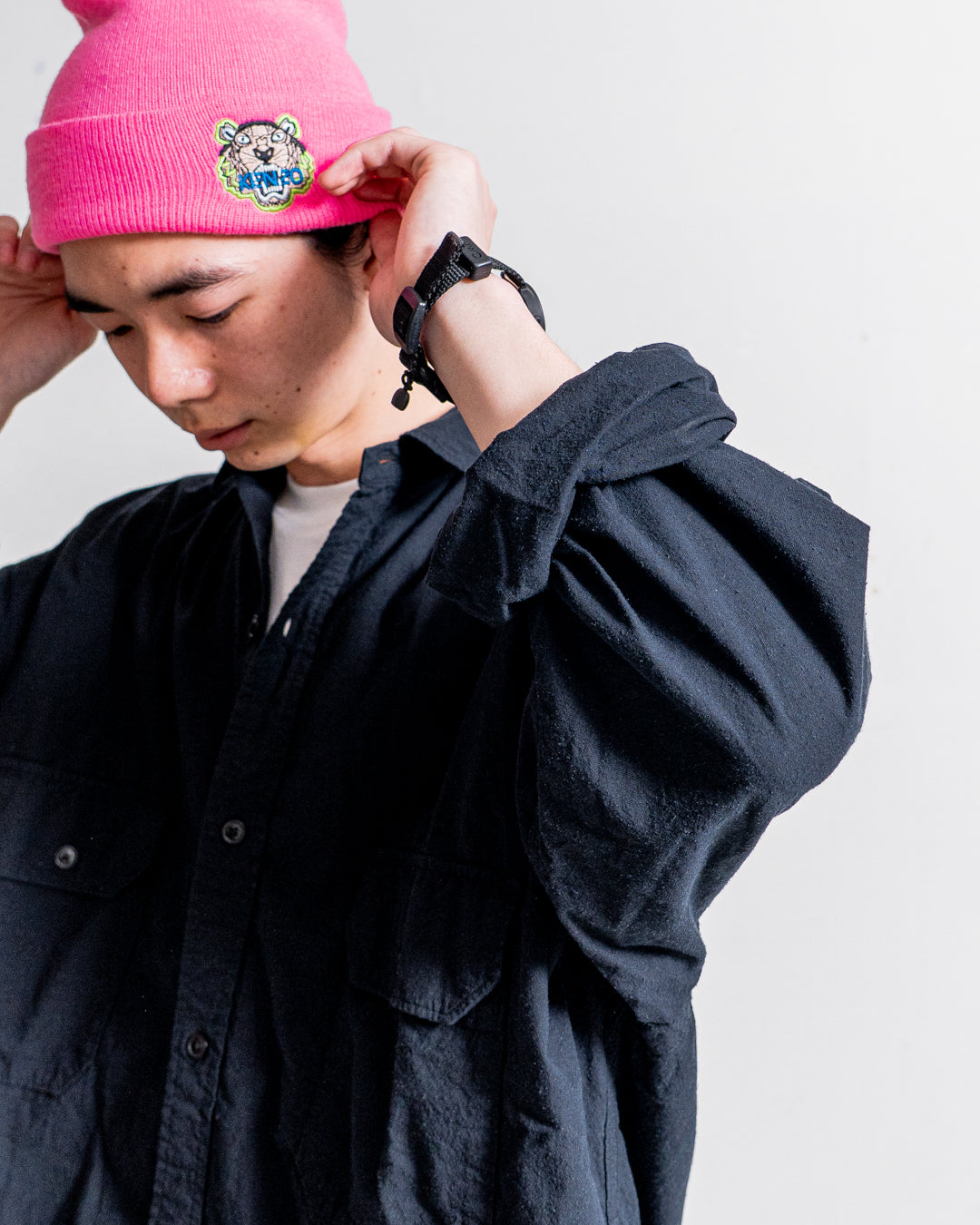 SANMONT Cotton Silk Work Shirt