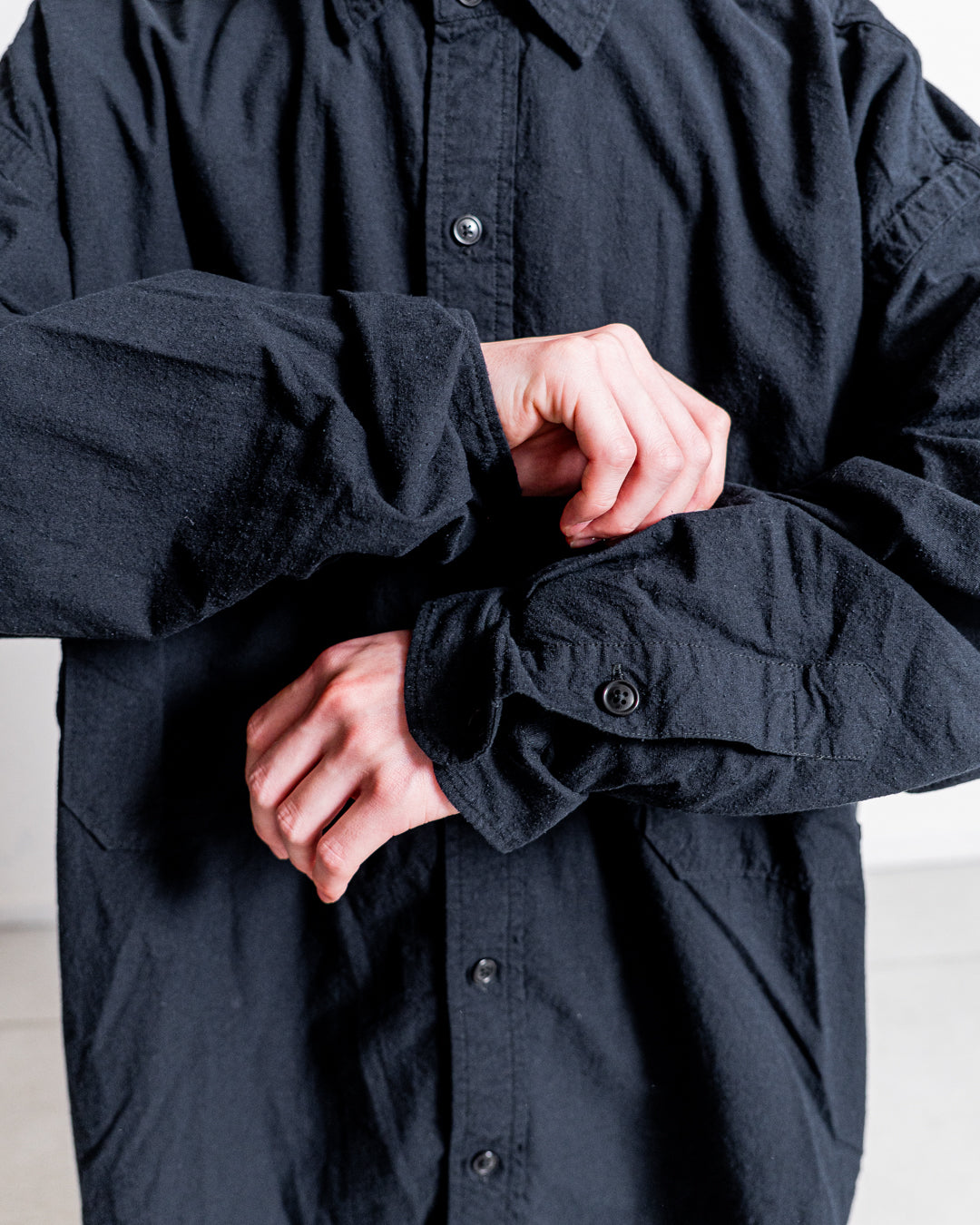 SANMONT Cotton Silk Work Shirt
