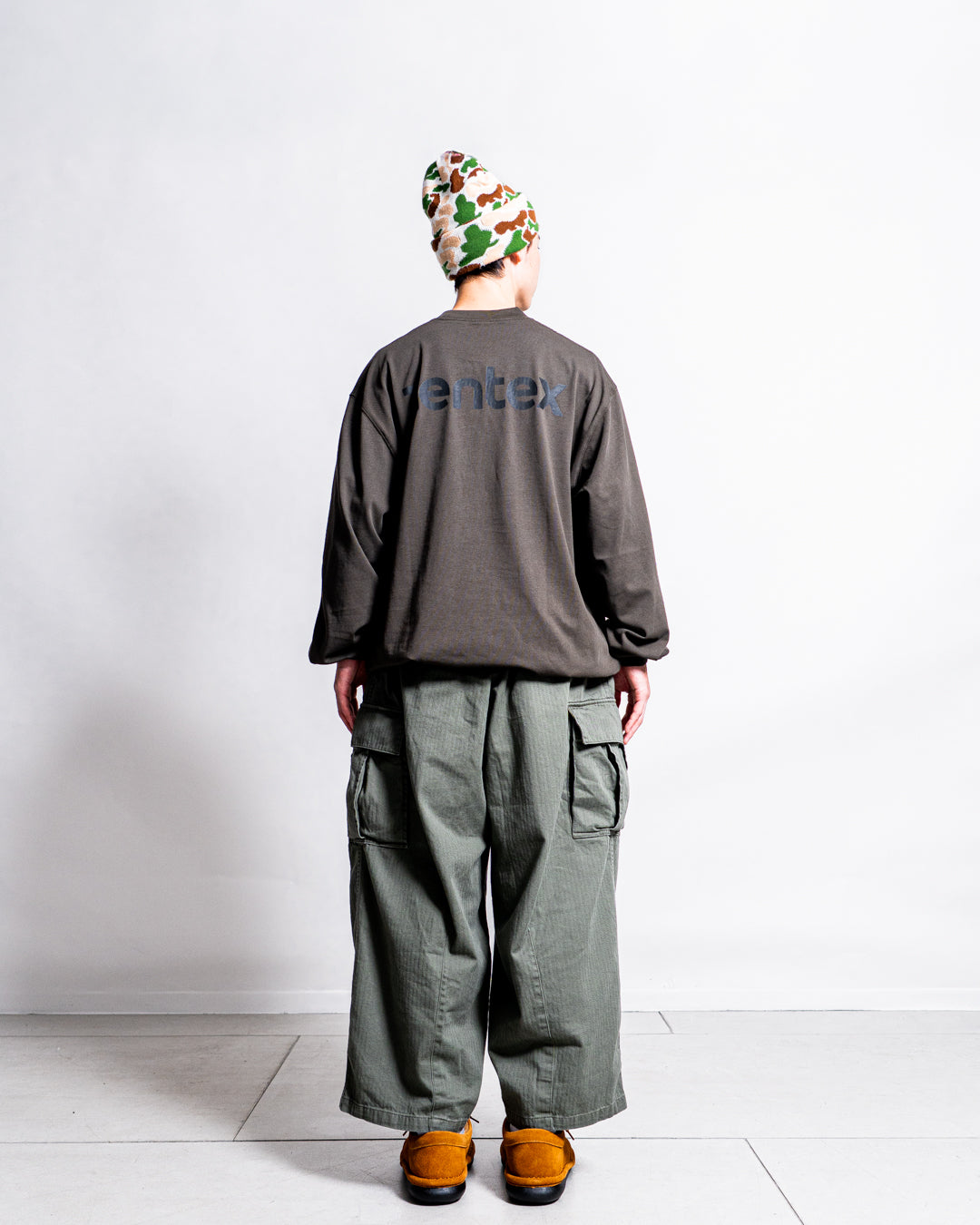 【zentex exclusive】ES.U LS T-shirts "zentex custom"