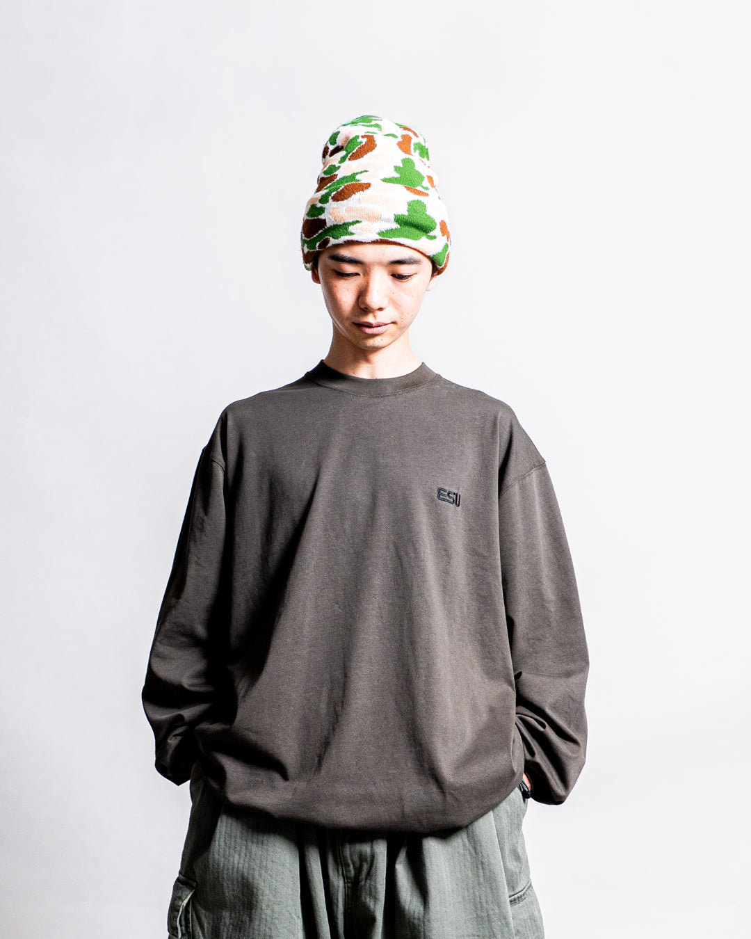 【zentex exclusive】ES.U LS T-shirts "zentex custom"