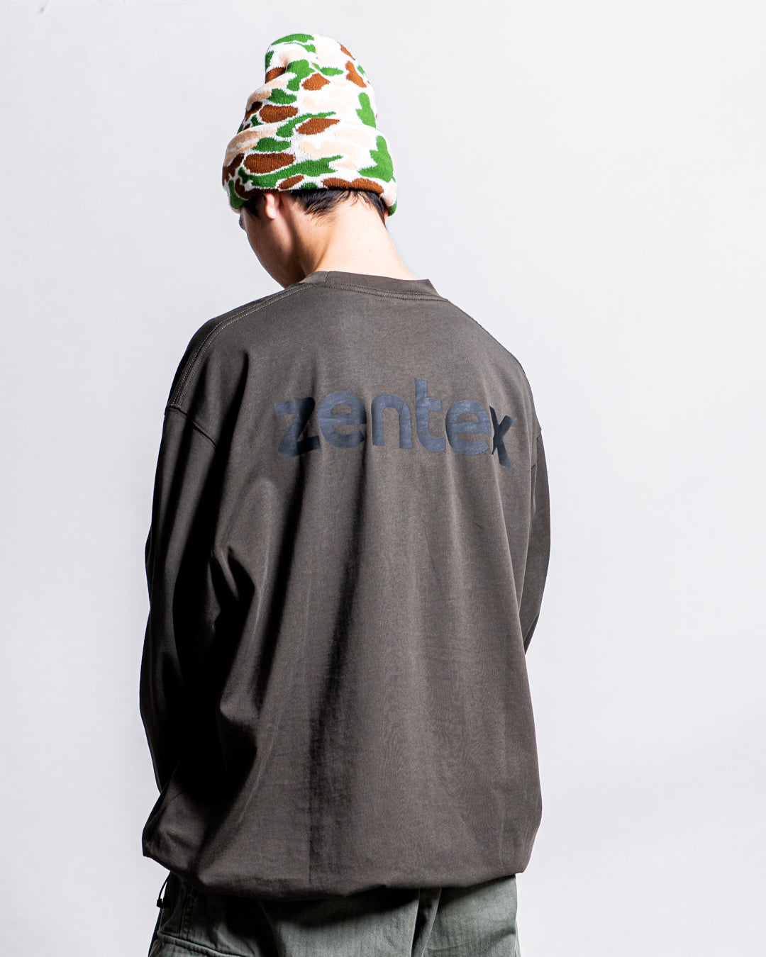 【zentex exclusive】ES.U LS T-shirts "zentex custom"