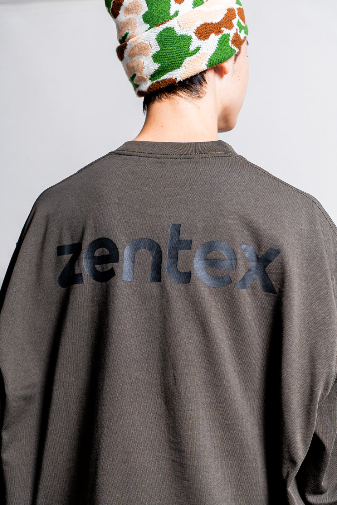【zentex exclusive】ES.U LS T-shirts "zentex custom"