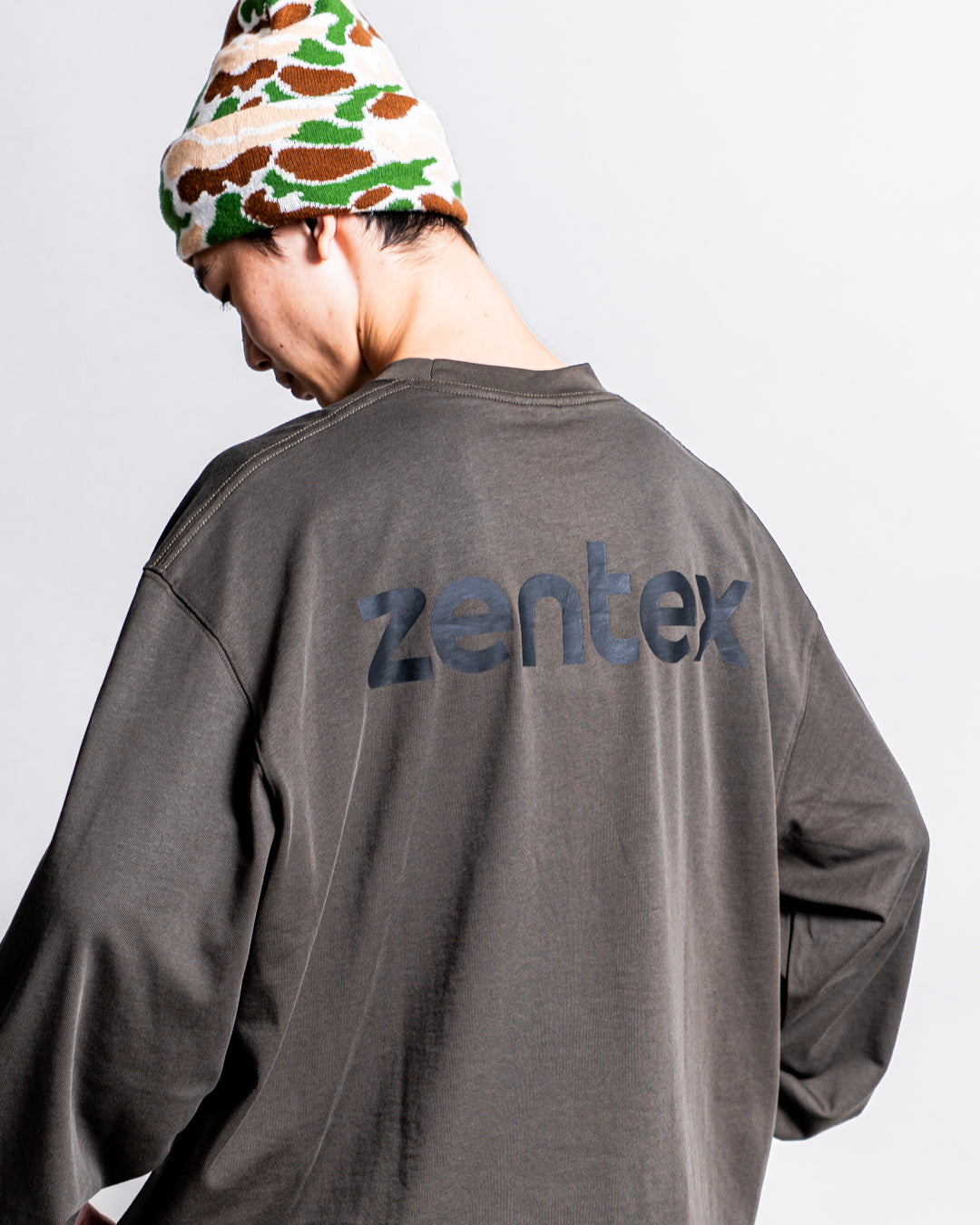 【zentex exclusive】ES.U LS T-shirts "zentex custom"