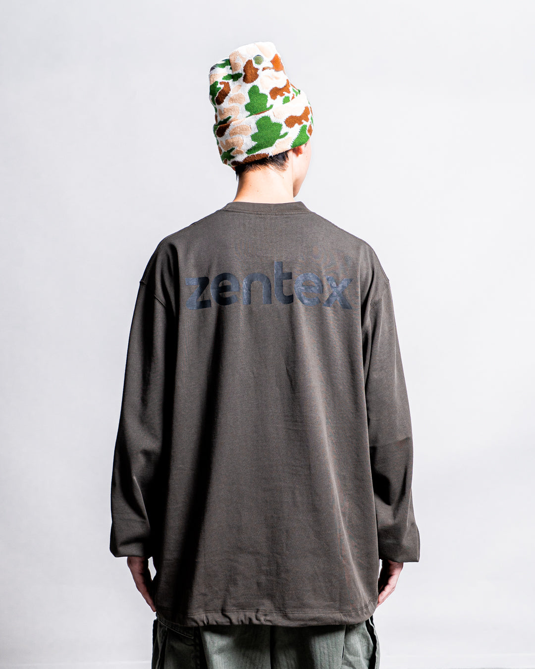【zentex exclusive】ES.U LS T-shirts "zentex custom"