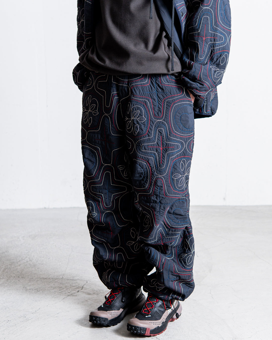 norbit Ainu quilted pants