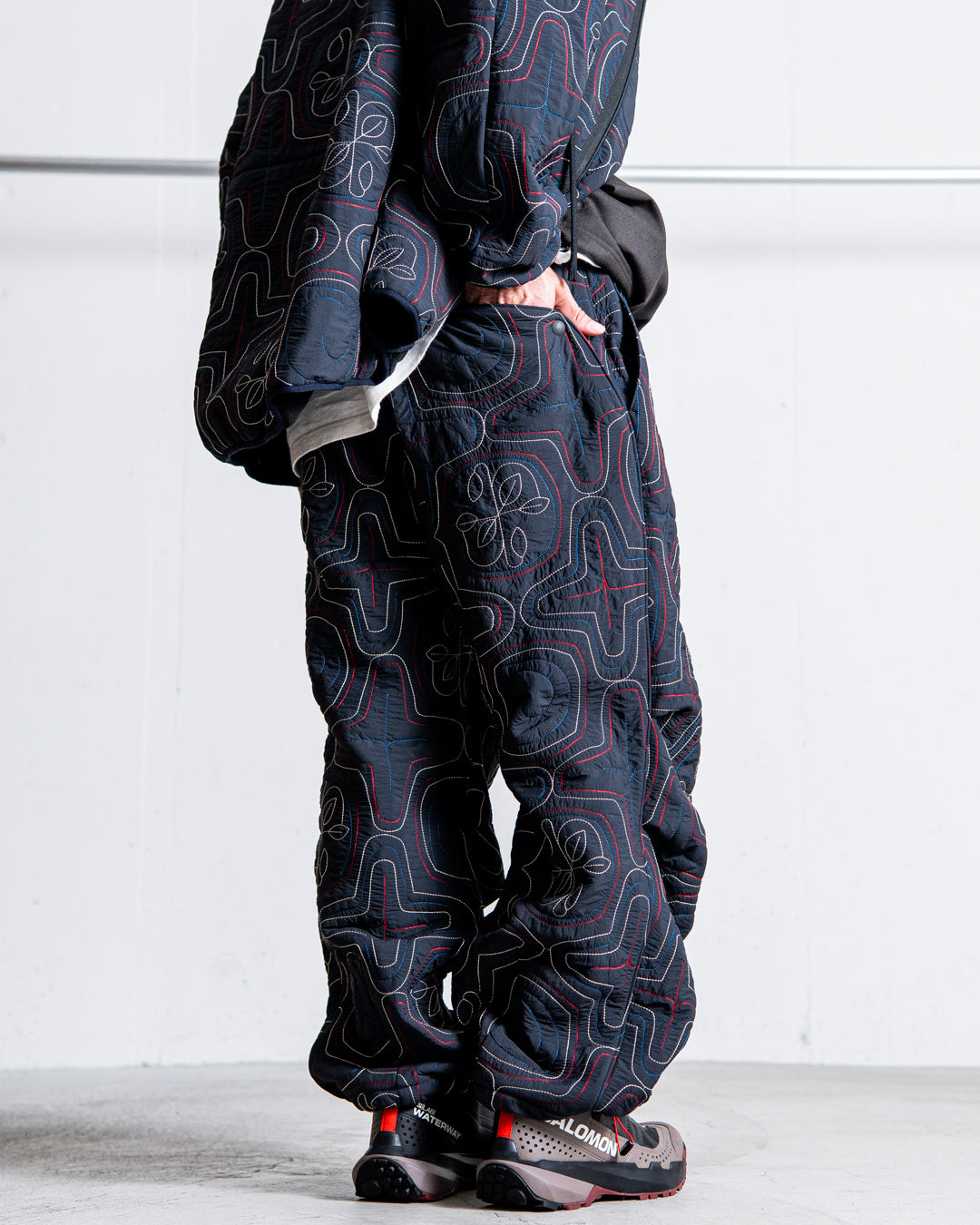 norbit Ainu quilted pants