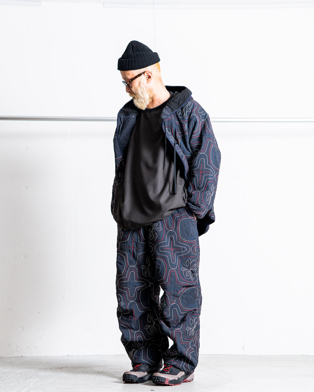 norbit Ainu quilted pants