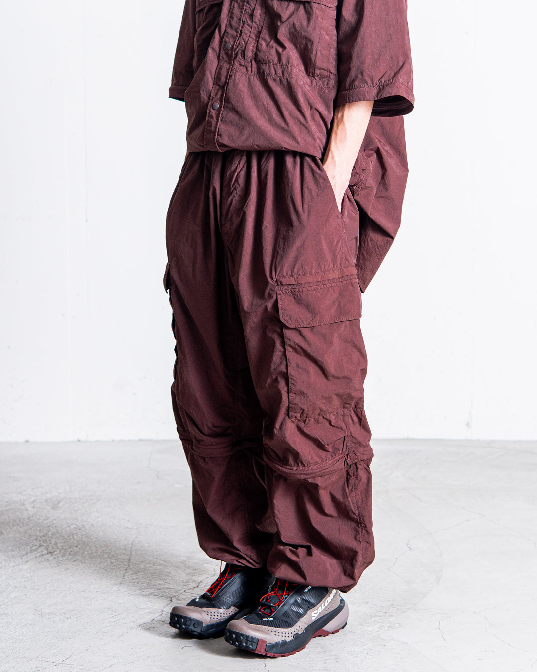 【2WAY ITEM】snow peak Garment Dyed Convertible Pants