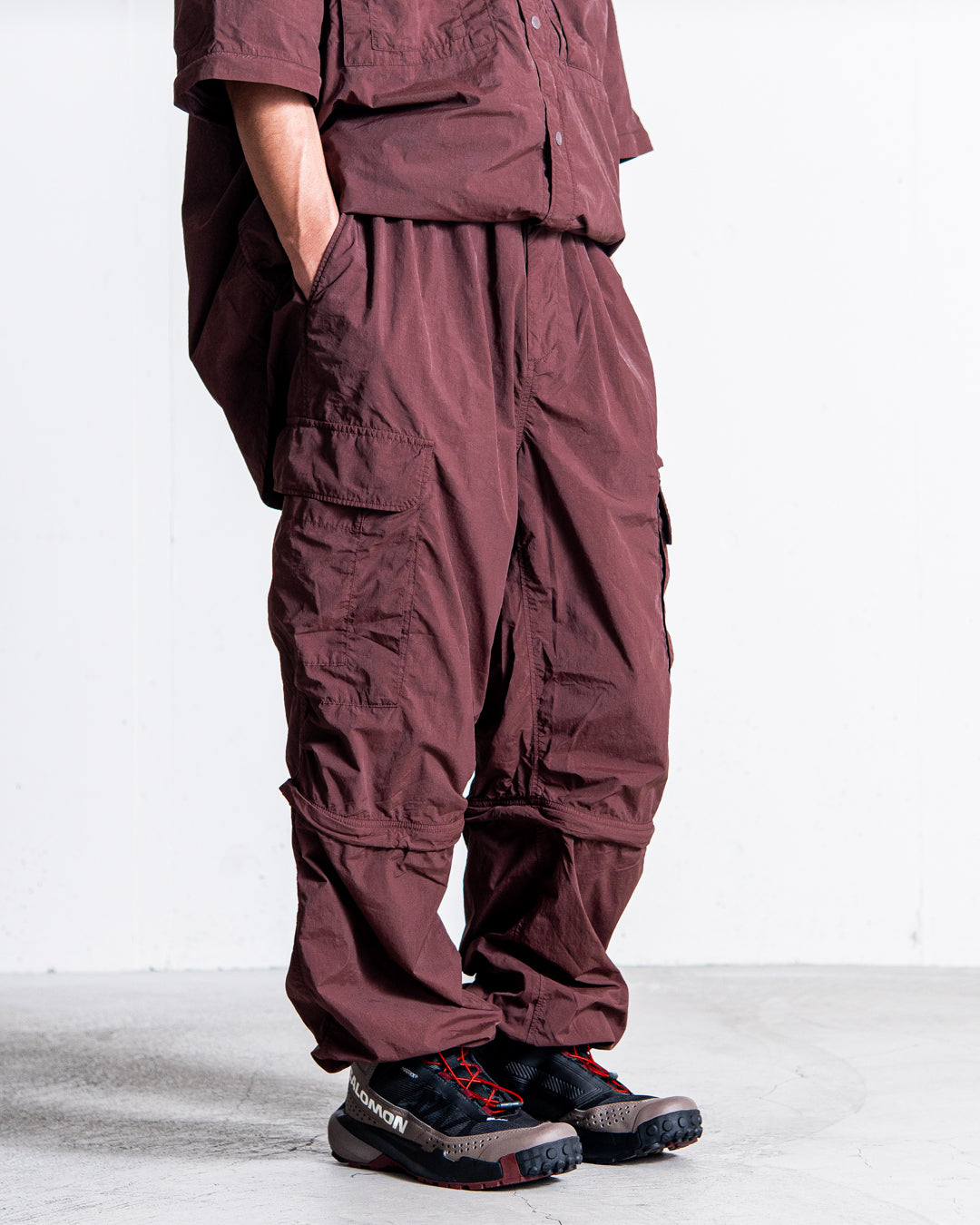 【2WAY ITEM】snow peak Garment Dyed Convertible Pants